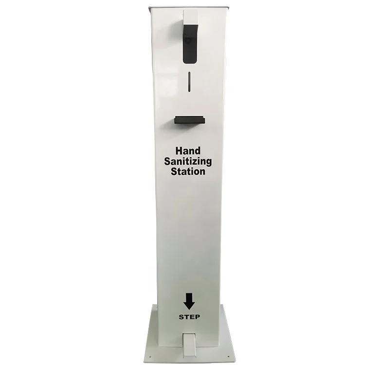 Custom Touch Free Hands Wash Station Hands Free Foot Operated Sanitizer Dispenser