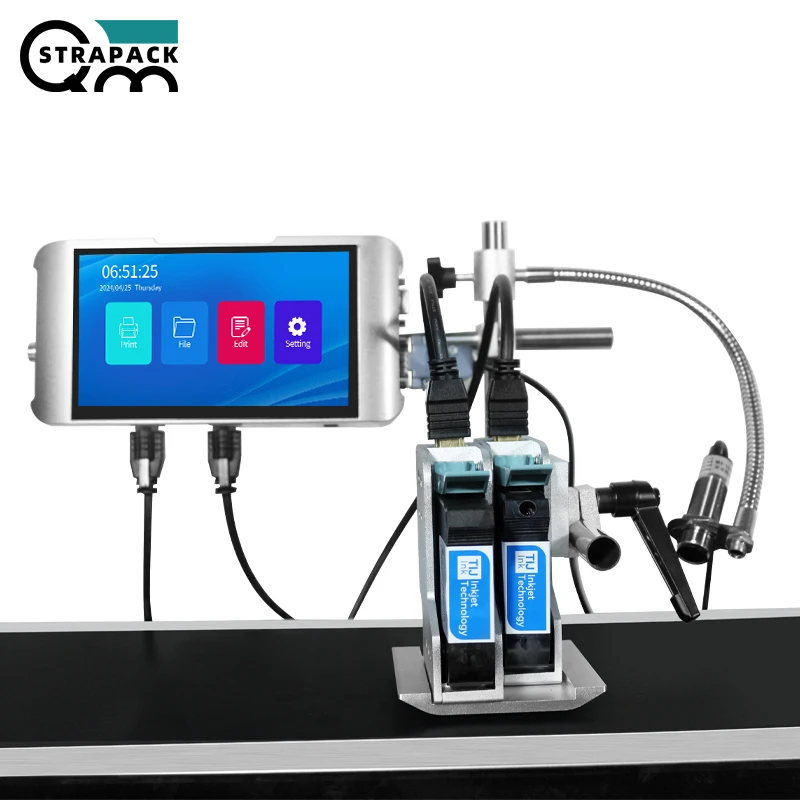 QMSTRAPACK Online Inkjet printer qr code pakistan Turkey Singapore Russia Korea United Arab Emirates South Africa