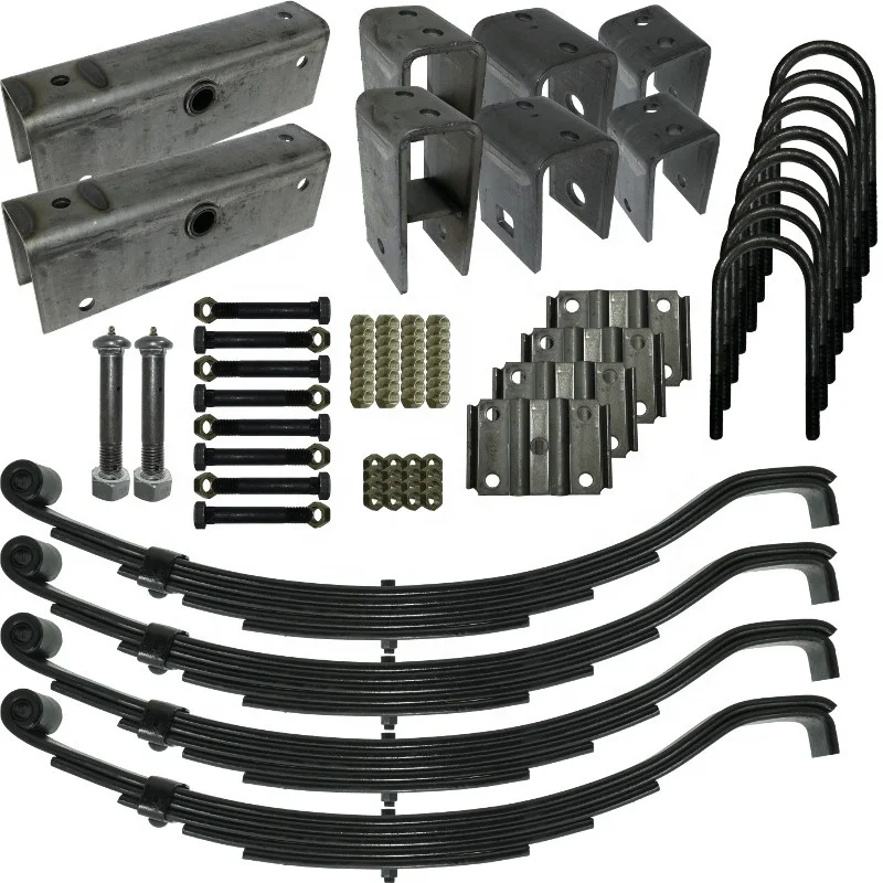 Boat Trailer Suspension Small Leaf Spring Painted Black