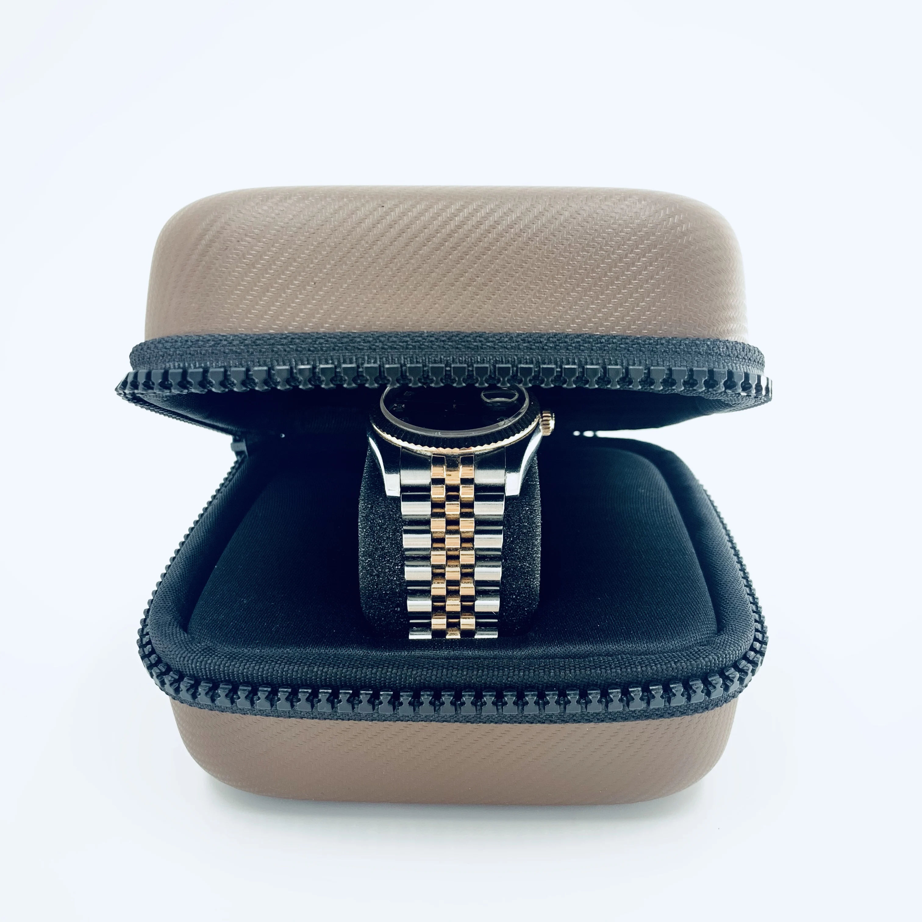 Factory Wholesale Smart Watch Case Box New Design Protective PU Leather EVA Travel Storage Watch Boxes & Cases