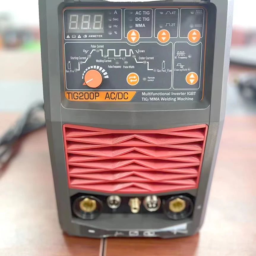 Сварочный аппарат TIG 200A AC DC импульсный инвертор сварочный TIG/MMA SANYU для алюминия 3 PH 230V 50/60Hz