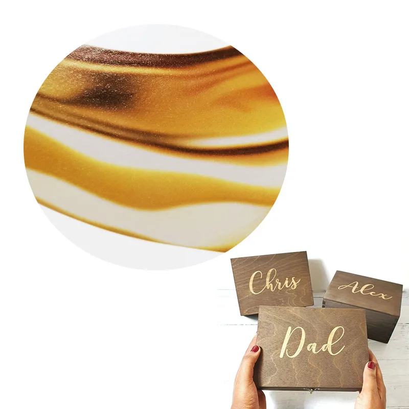 Guangdong индивидуальный сервис, водная переводная наклейка A4 устойчивая к трению водная переводная картинка для деревянной коробки