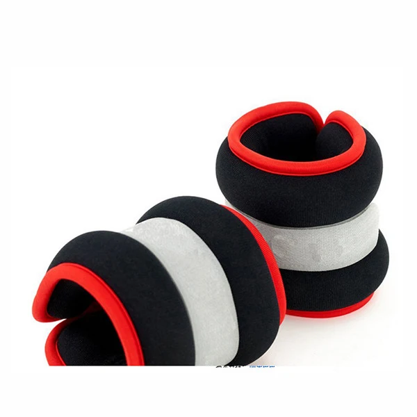 Wholesale Adjustable Neoprene iron sand ankle and wrist weights set