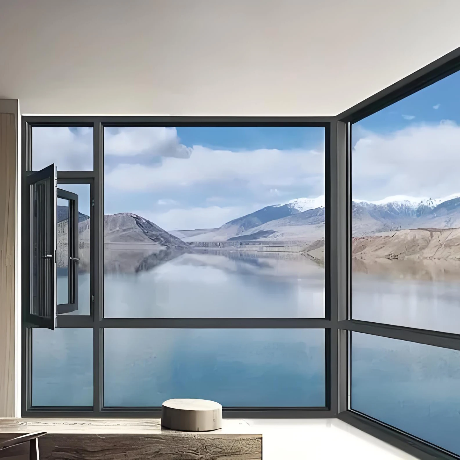 8+9A+8/6+9A+6/5+9A+5MM Triple Low E Heat Insulating Insulated Glass Unit Panels For Building Curtain Wall Windows