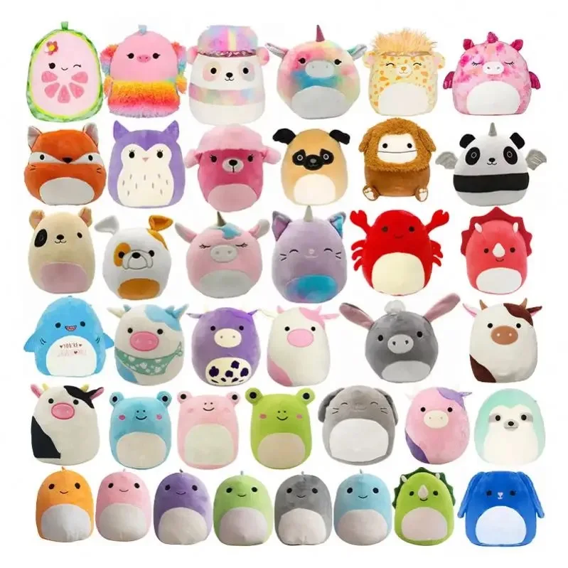 Customized Big Tiger Cat Unicorn Stuffed Animal Bee Bunny Custom Plush Doll Pink Tiger Cow Bus Toys Us Stuffed Animal