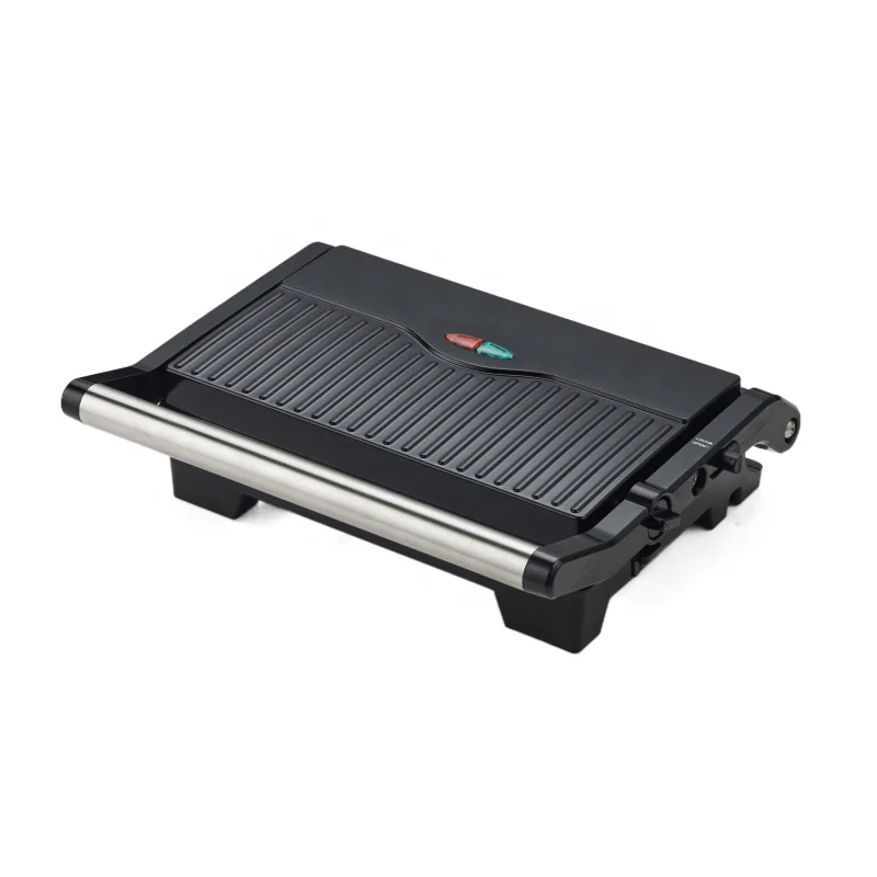Hot sales grill toaster household mini steak automatic panini maker electric contact grill with good quality