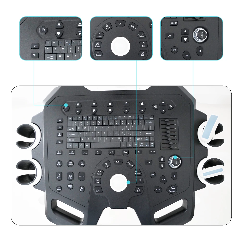 DAWEI F3 Obstetrics and Gynecology Diagnostic Ultrasound Scanner Medical Equipment