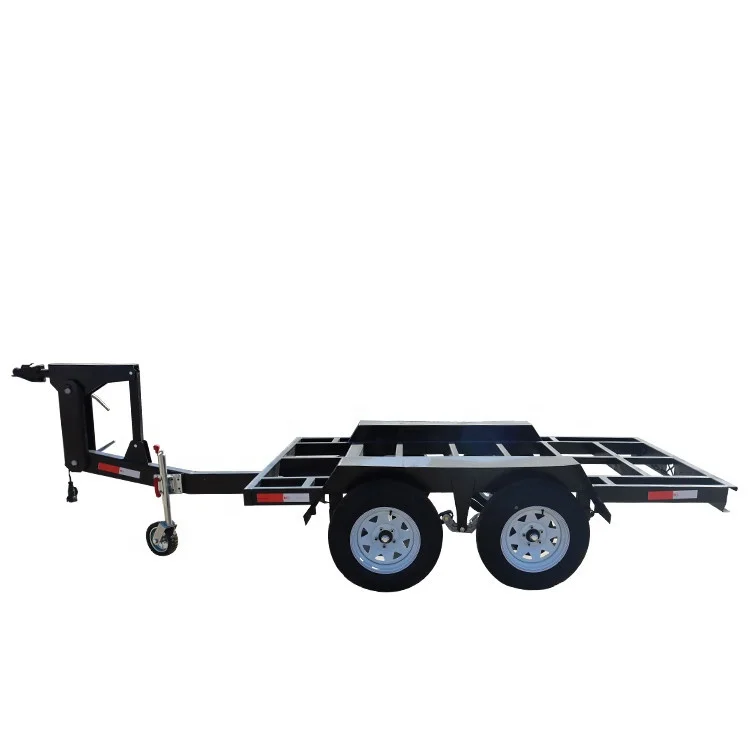 Skeleton Type Equipment Transport Trailers House Trailer