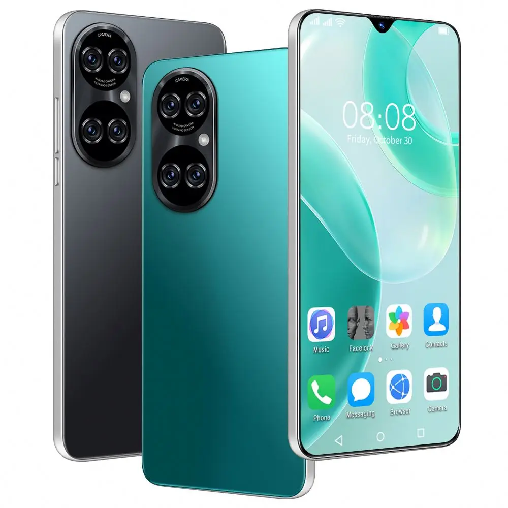 Смартфон P50pro на Android экран 6 7 дюйма 16 ГБ + 512