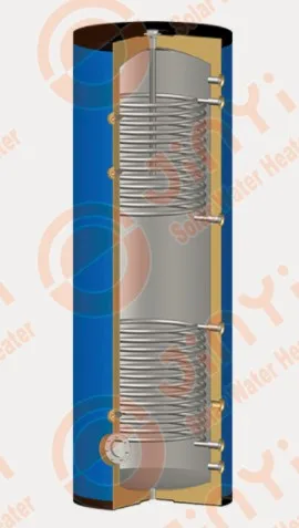 Split Stainless Steel Solar Boiler for Solar Water Heating System(100/150/200/250/300/400/500/600/700/750/800/900/1000 Liters)