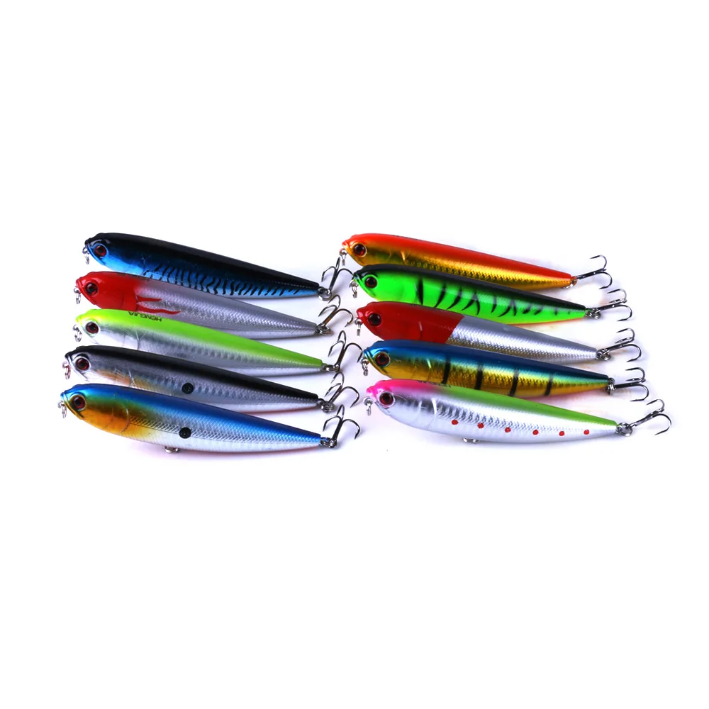 lures hard plastic bait sinking pencil lure