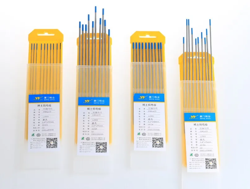 
2.0mm*175mm WL20 Tungsten Welding Electrodes 