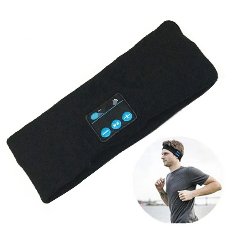 Wireless Hands-Free Sleep Headphones Sports Headband Smart Music Hair Band for Yoga Calls Travel Hiking