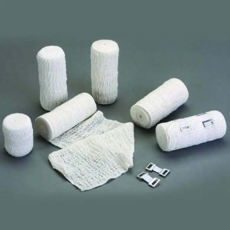 Zhejiang wholesale hospital surgical medical spandex wrinkle soft elastic warp bandage