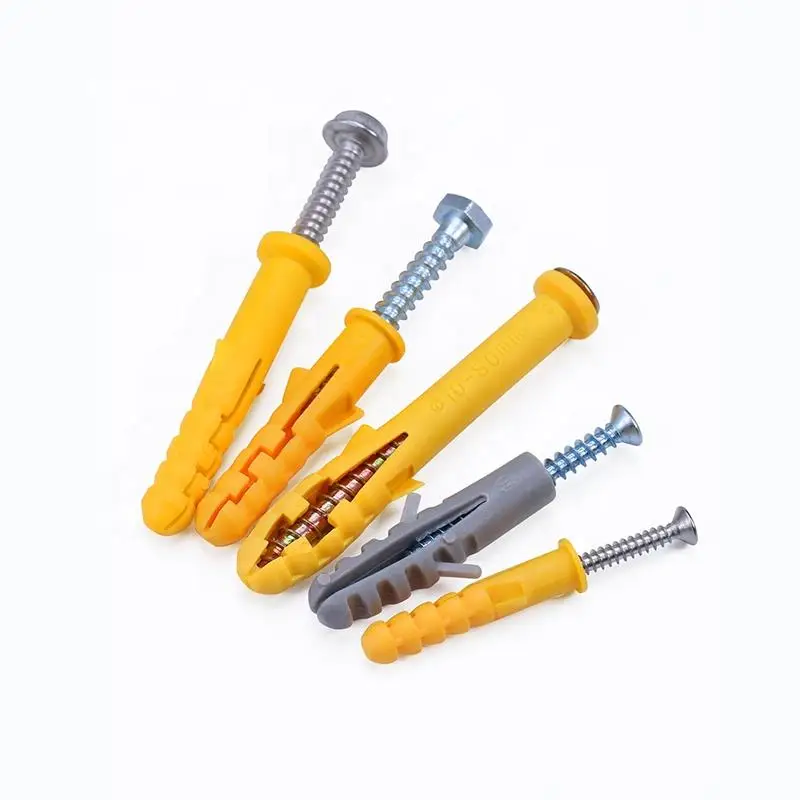 Small yellow croaker expansion tube plastic expansion bolt Factory sell wholesales price Excellent Quality made in China