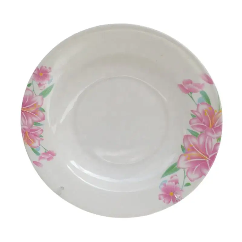 Melamine Dinner Plate Reusable Melamine Flatter Di Melamine Dinnerware Set Flowered Melanine Portion Plates