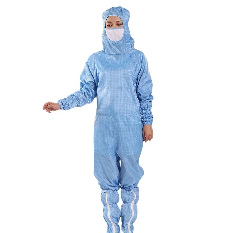 Wholesale New Style Cleanroom Jumpsuit Antistatic Suit ESD Lab Coverall