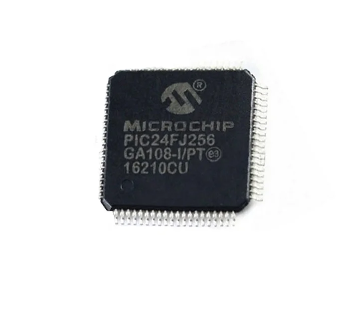 Zhixiang P24FJ256GA108-I/PT 16BIT KB FLASH 80TQFP Electronic components Integrated circuit  MCU P/