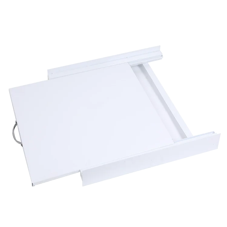 High quality metal washing machine base stand with sliding plate