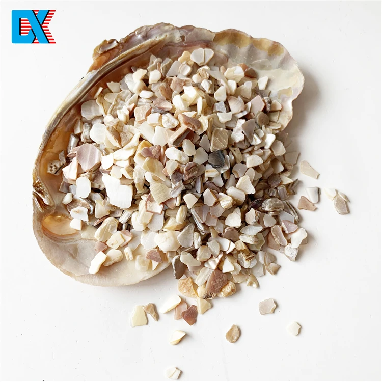 
Wholesale natural colorful crushed mother of pearl shell gravel chips for terrazzo 
