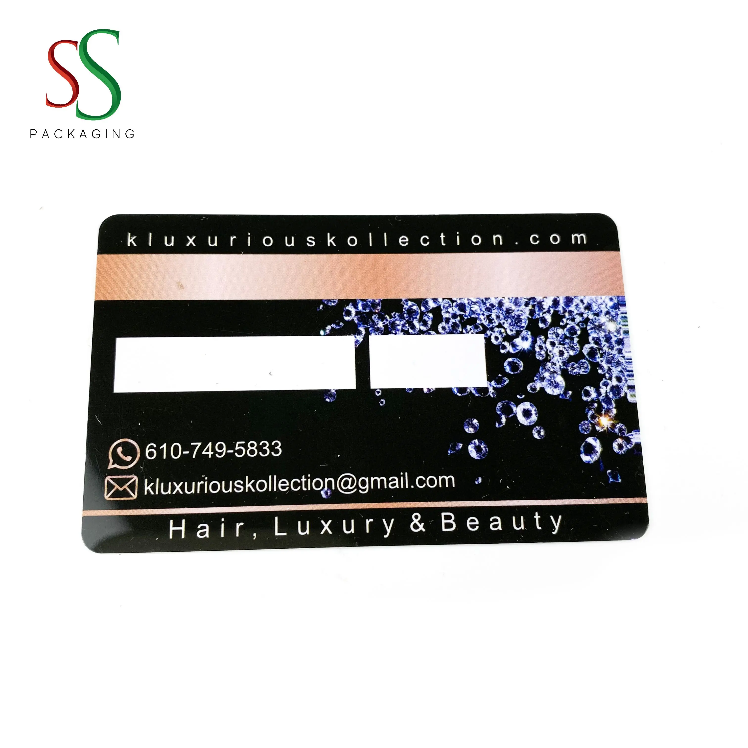 Wholesale Good Selling Custom Business Card Credit Visa with Own Logo Design