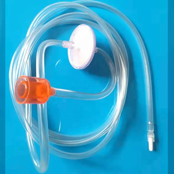 Medical Medical Surgical manufacturer single use  co2  laparoscopic insufflation tube adapter sets filter kits