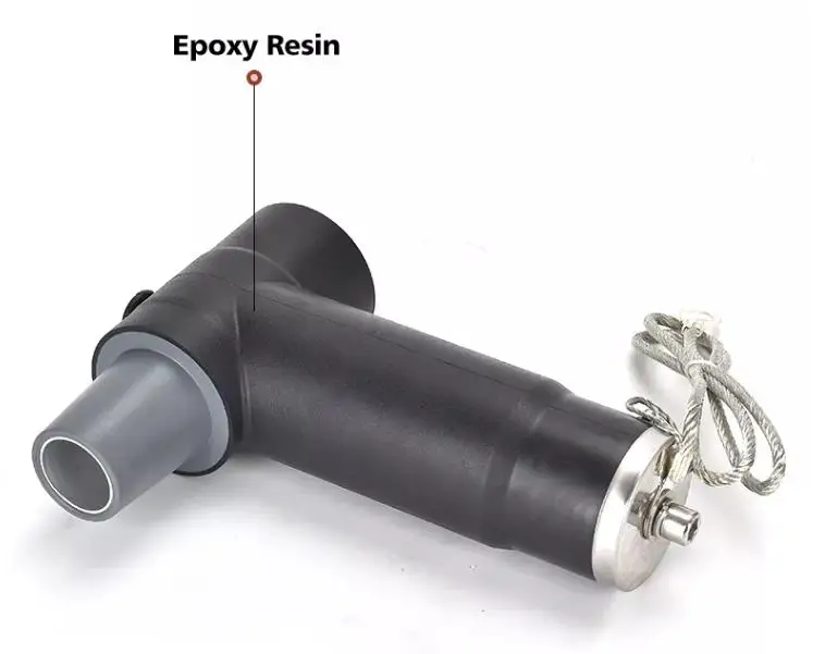 Yueqing HBLQ-17/50 в европейском стиле с последующим разрядник. Разъемный кабель Европейского типа с защитной задней панелью