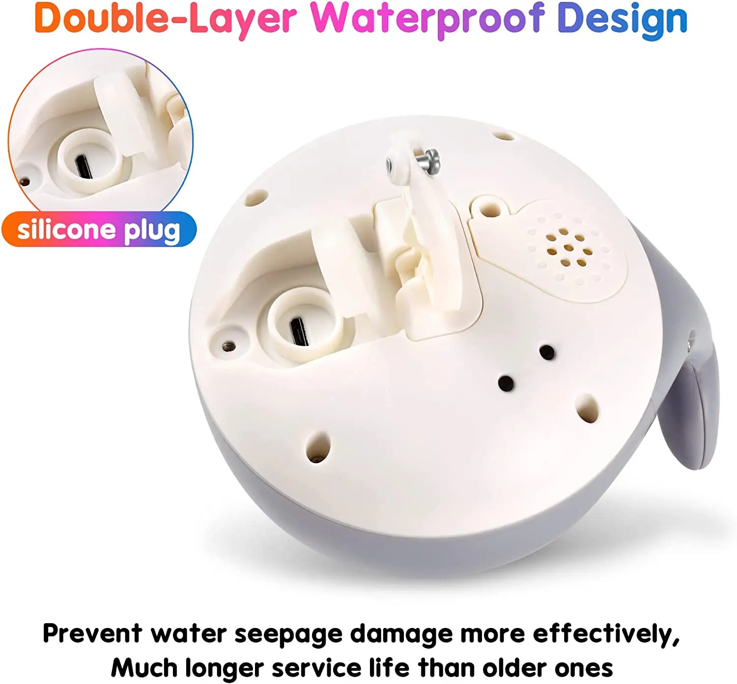 2024 Upgraded USB Light-Up Whale Spray Water Bath Toys for Toddlers Infants and Kids Boys and Girls