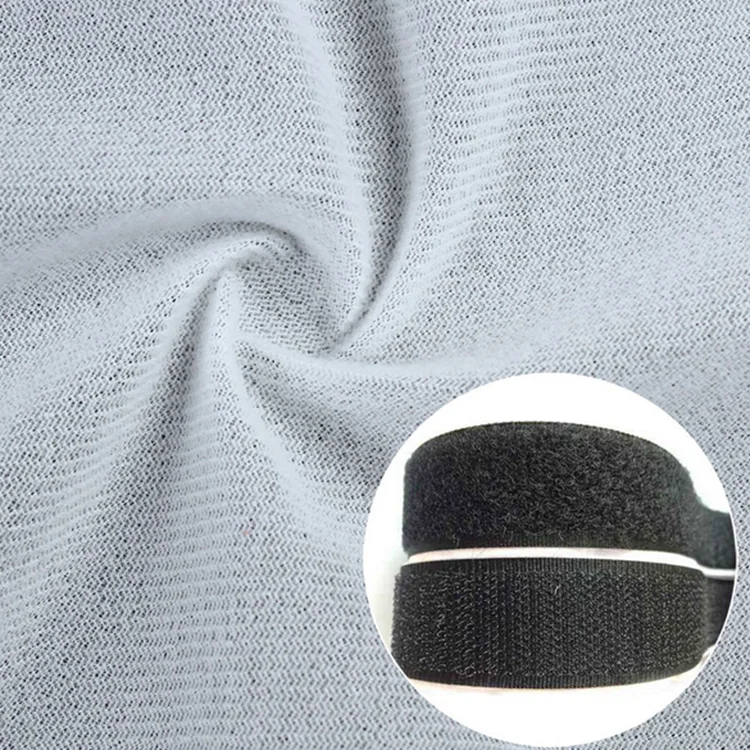 Оптовая продажа полиэфирная нейлоновая мягкая застежка-липучка для ухода за кожей тканевая застежка-петля детской