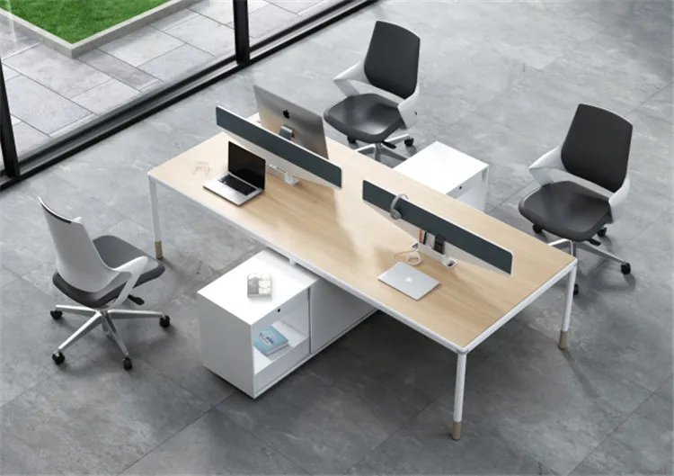 
Newest design top quality office partition and cubicle workstation desk 