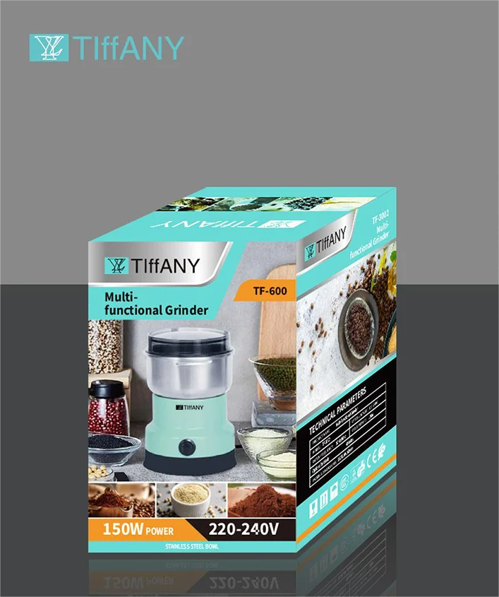 best-selling Electric 200G Mini Powder Grinder for Corn Walnut Coffee Cocoa Peanut Soybean Flour Mill Machine for Home Use