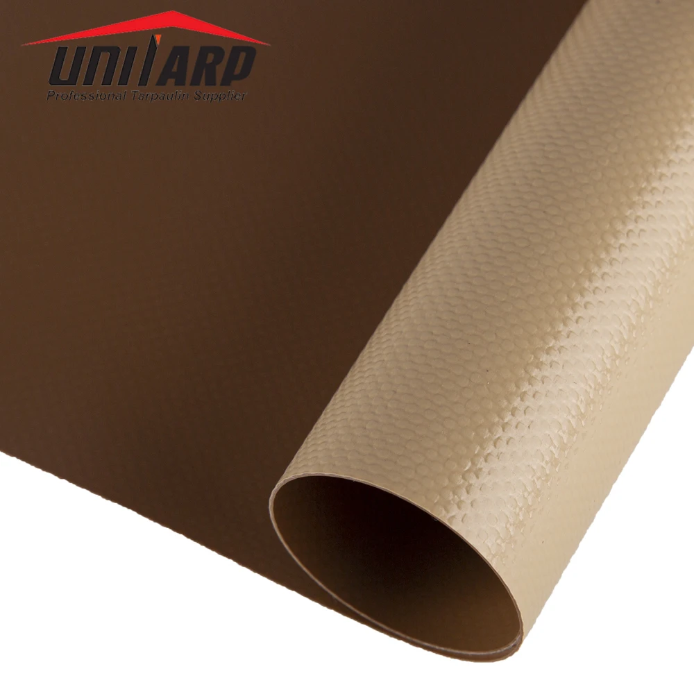 Navy Blue Dark Green 1100dtex Polyester PVC Vinyl 2.9mX50m 610gsm Tarpaulin for Party Tents