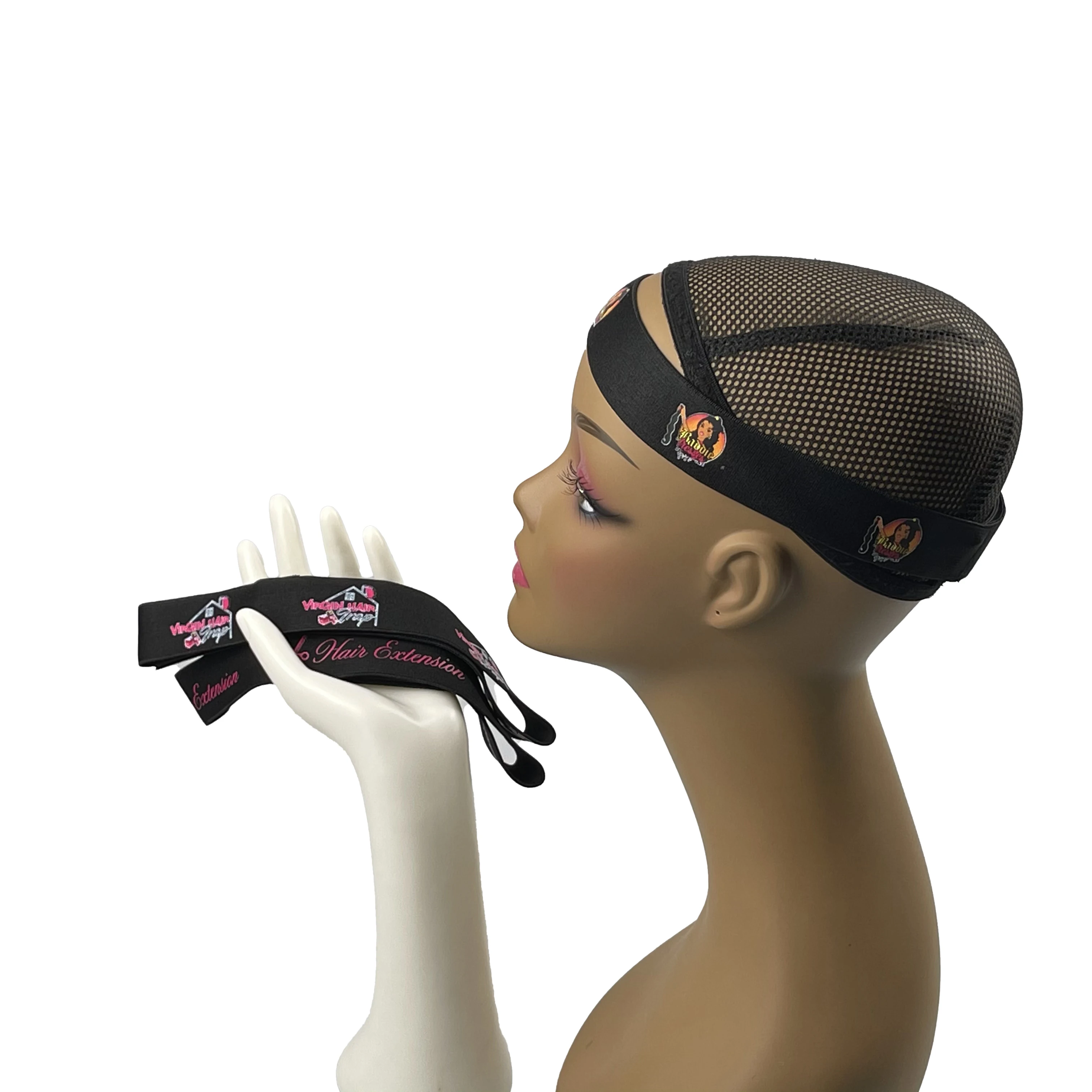 2021 High Quality Custom Edge Slayer Band Elastic Band For Wigs With Hook And Loop Tape,Wig Edge Slayer for hair