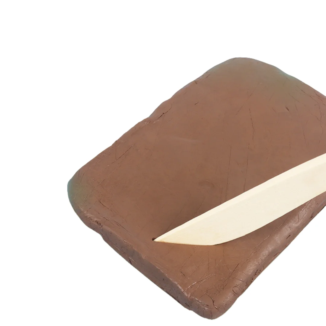 500g DIY Air Dry Clay White & Brown Pottery Clay Pot Playdough  Air-Hardening DIY Art For boys and girls