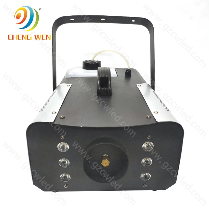 
Wholesale LED Fog Machine Security Remote Control Dj Smoke Machine 2 Years 512 Signal, Remote Contral 2L 10A CW-YJ1500 40-50s 