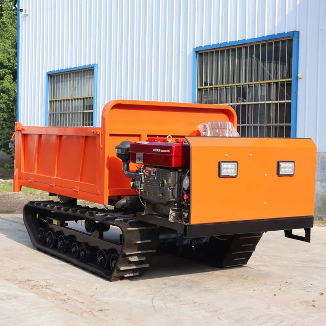 Прямые продажи с завода Новый мини-самосвал 2 тонны 3 4 дизельный самосвал резиновый гусеничный по лучшей цене