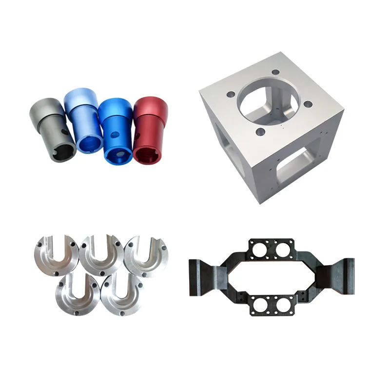 Custom High-End Aluminum Accessories CNC Processing Open-Model Design Polished Finish Electroplating & Refined Accuracy