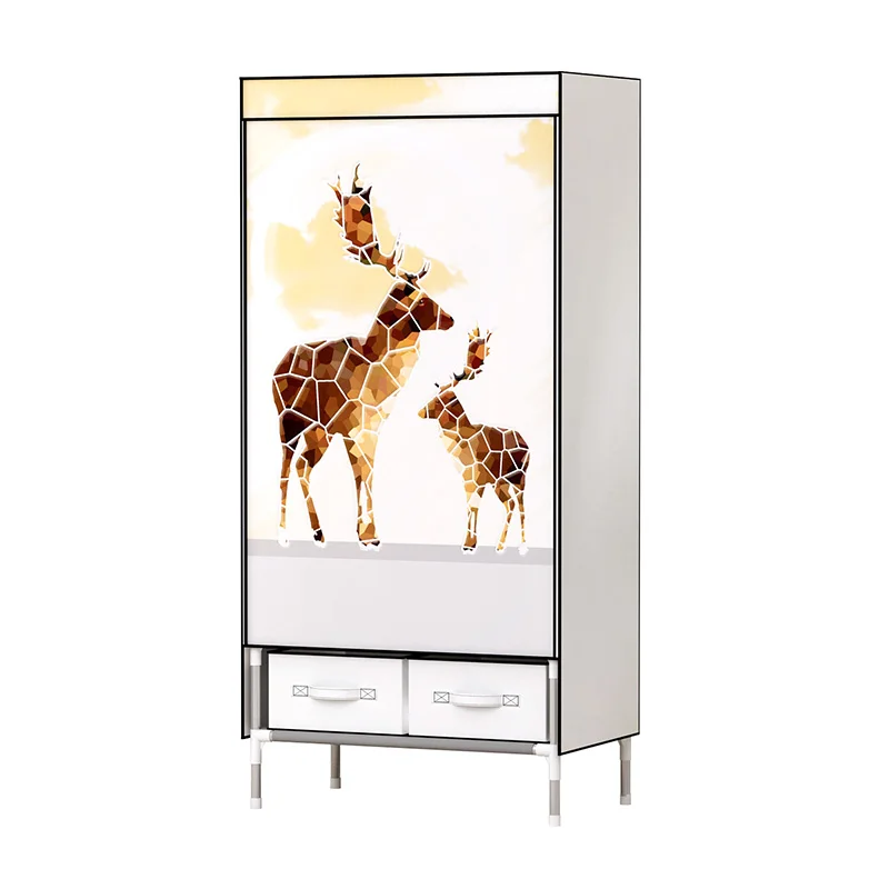 Factory Hot Selling non-woven fabric wardrobe foldable baby fabric wardrobe for bedroom
