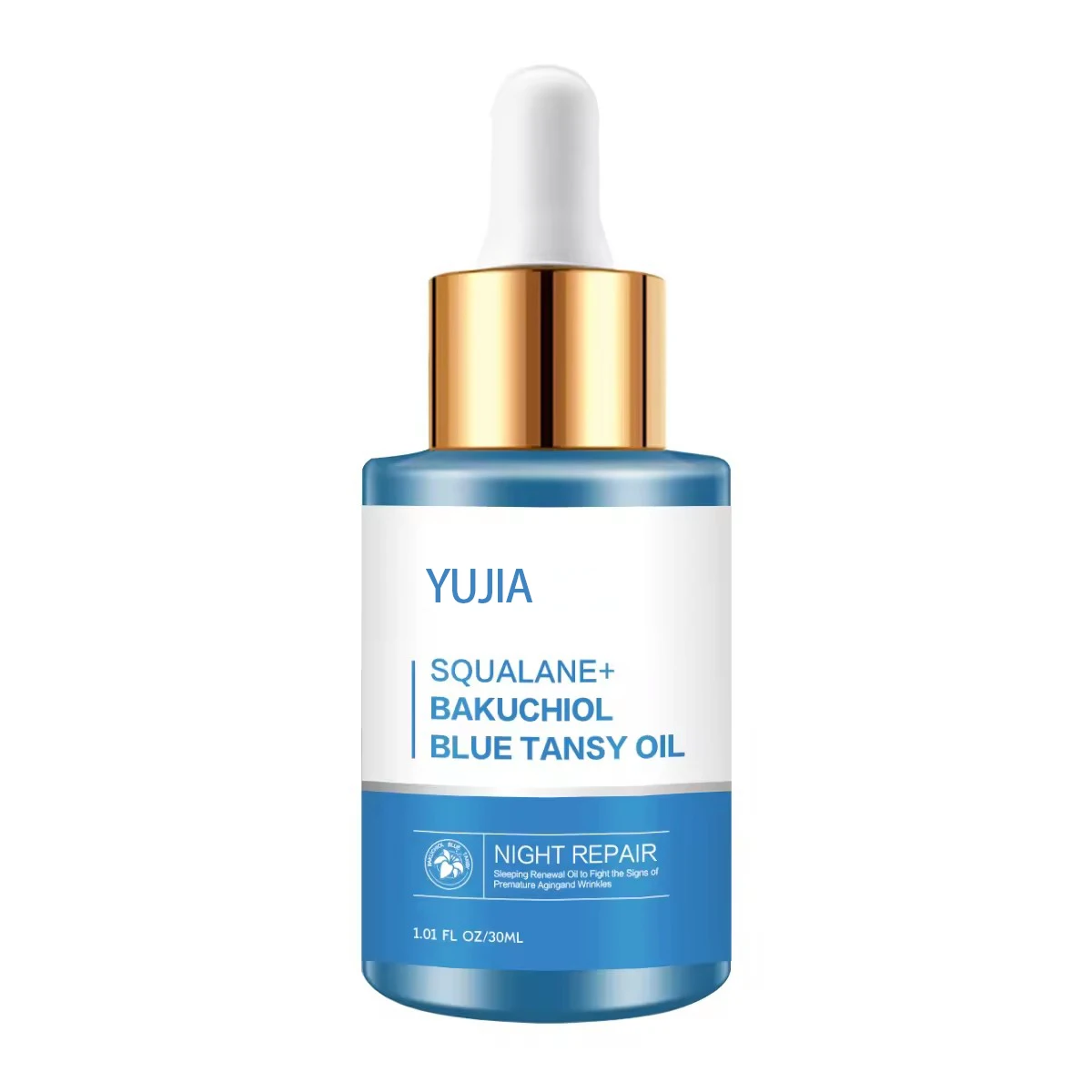 Vegan Anti Aging Wrinkles Night Repair Glow Vitamin E Squalane Facial Essential Oil For Face vitamin e for the skin