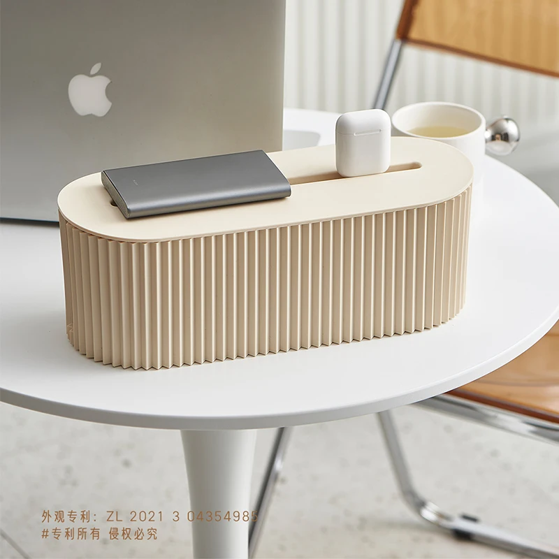 Cord Board Storage Box Cable Arrangement Storage Desktop Tidy Box