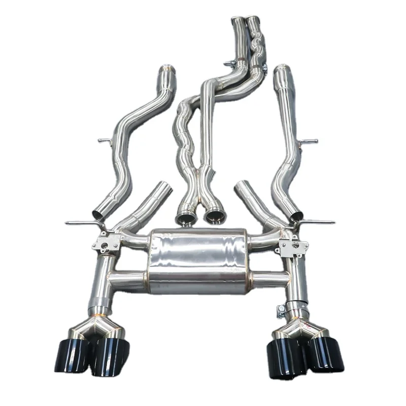 Производительность F80 м3 выхлопной системы Mid Catback Valvetronic глушитель M4 выхлопных труб для BMW M3 F82 S55B30 2014-2019