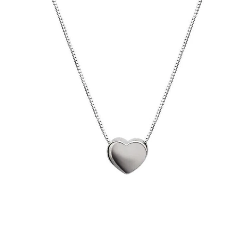 
Dreamtop DTS060 love heart jewellery 925 sterling silver fashion women necklace 