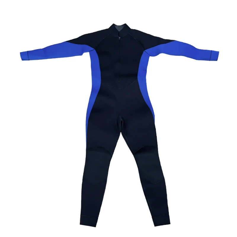 Stretchable and durable waterproof dry neoprene deep water diving suit