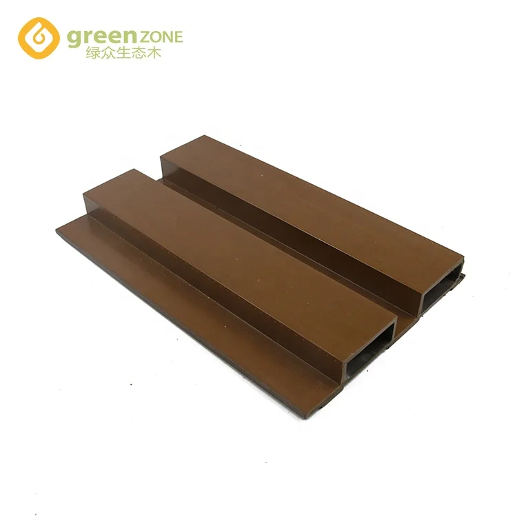 Length customized wooden exterior cladding board pvc wall panel