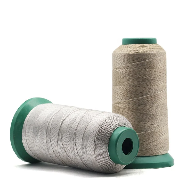 Free Test Samples Carbon Yarn Fiber Conductive Sewing Thread Do Not Broken For Touch Screen Gloves