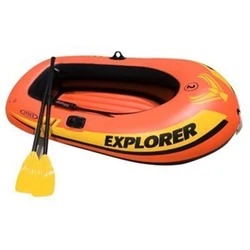 INTEX-58332 Foldable Pvc Inflatable Boat  Orange Boat Inflatable Fishing Boat