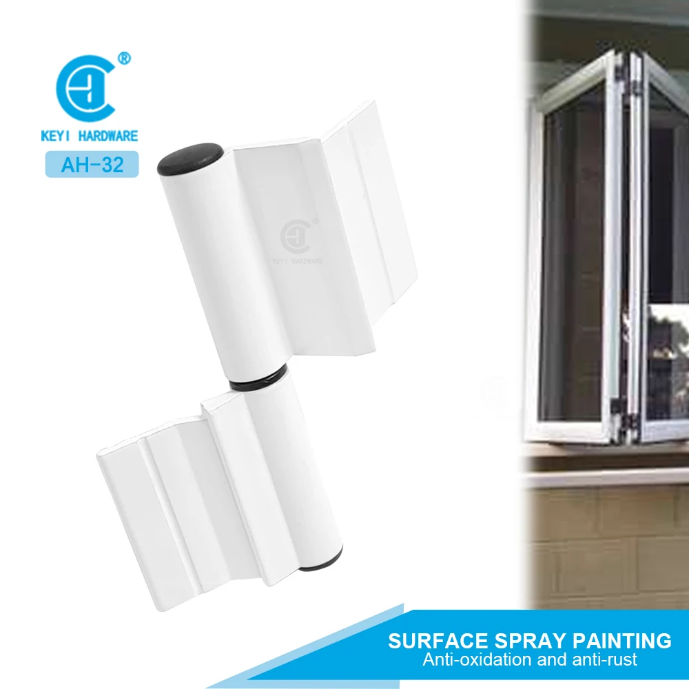 Customizable Aluminum Alloy  Hinges White Casement Swing Door Window Pivot Hinges Sliding Door Hinges for Middle Eastern Markets