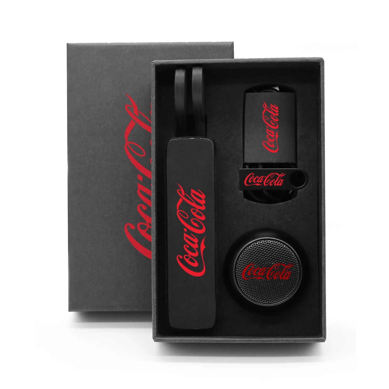 Custom Logo Business Gift Set Custom Logo Power Bank Bluetooth Speaker U Disk Gift Box Gift Set For Office