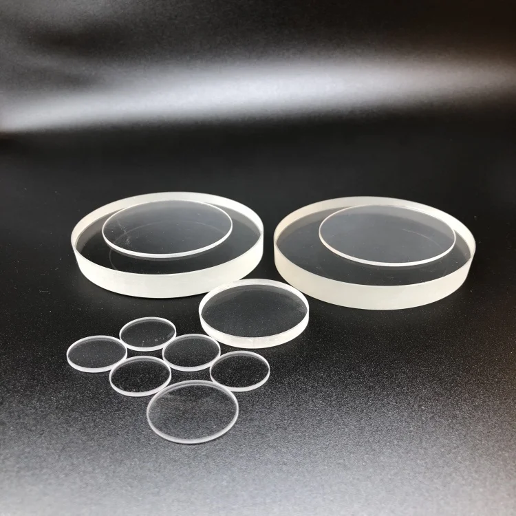 Large pieces of fused glass fused silica plate in all size