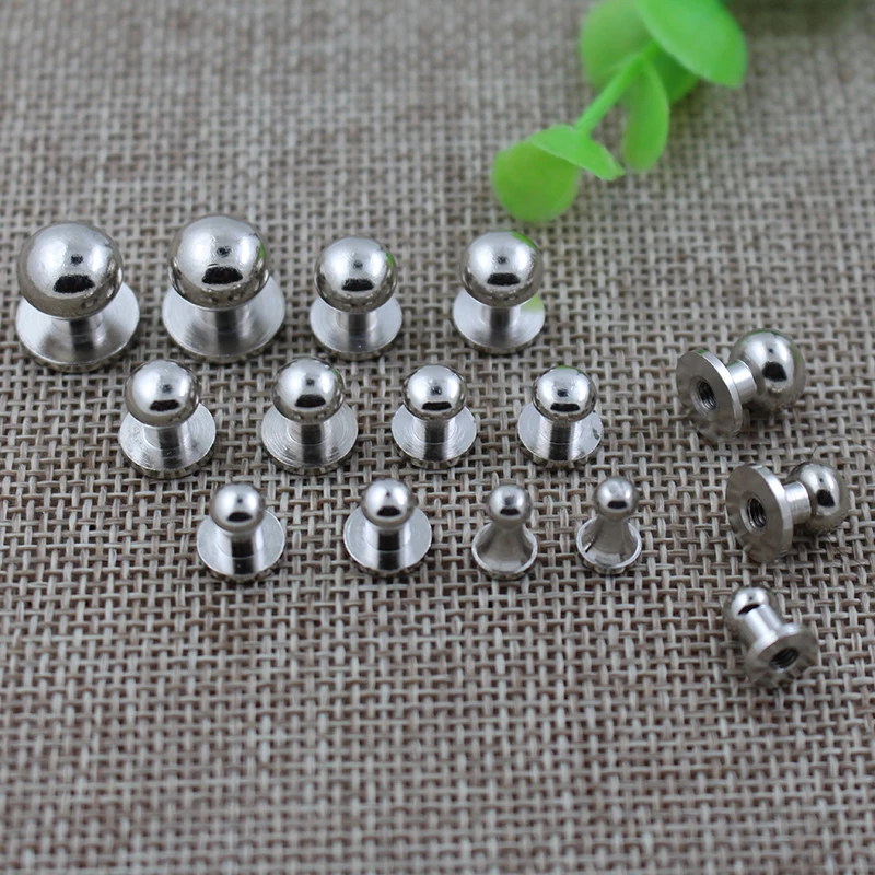 Factory wholesale brass round head the pacifier nail for phone case,monk Head Button